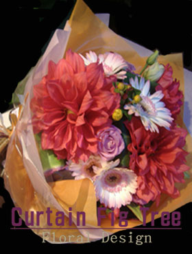 フラワーショップ Curtain Fig Tree / Floral Design Webサイト